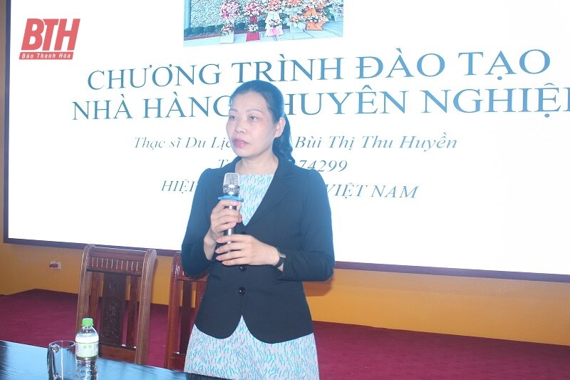 Khai giảng lớp đào tạo nghiệp vụ du lịch theo tiêu chuẩn VTOS