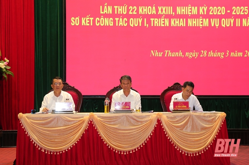 Như Thanh thực hiện thắng lợi các mục tiêu, nhiệm vụ quý I năm 2024