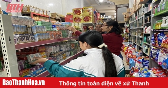 Thị trấn Nông Cống phát triển kinh doanh dịch vụ