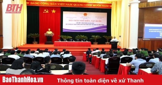 Phổ biến, tập huấn sửa đổi Quy chuẩn kỹ thuật quốc gia về an toàn cháy cho nhà và công trình