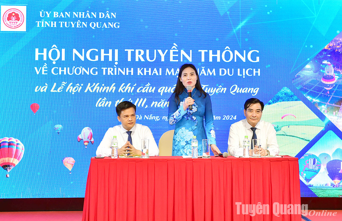 Tuyên Quang truyền thông Năm du lịch và Lễ hội khinh khí cầu quốc tế lần thứ 3 tại Đà Nẵng