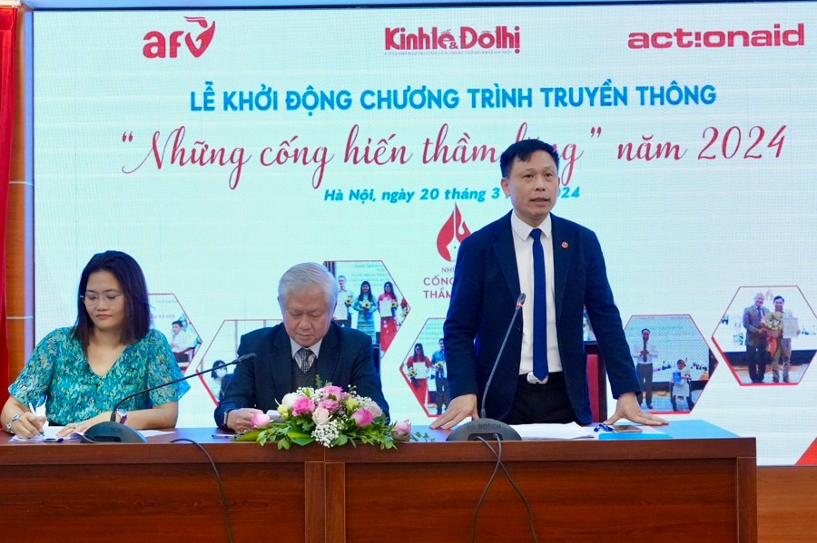 Khởi động Chương trình truyền thông “Những cống hiến thầm lặng” năm 2024