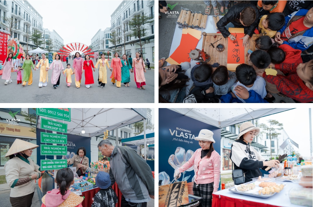 Thanh Hoa : la rue piétonne Vlasta - Sam Son est animée par les visiteurs du printemps