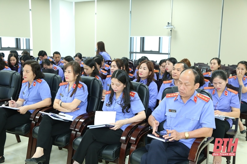 Tập huấn phòng ngừa oan, sai, bỏ lọt tội phạm trong giải quyết án hình sự 