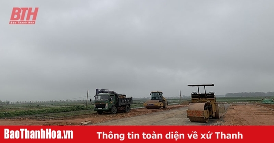 Nỗ lực thực hiện công tác giải phóng mặt bằng ở huyện Hoằng Hóa