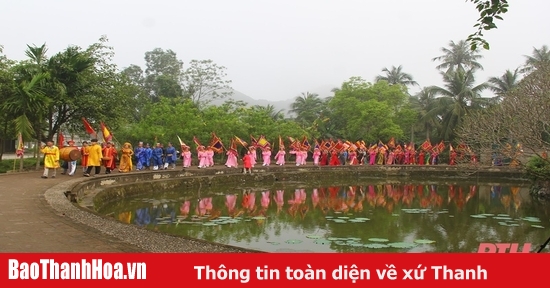 Festival des Duc Thanh Ca-Tempels, Dorf Dong Son