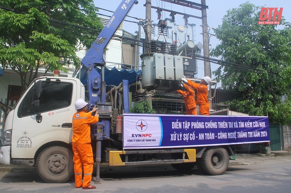 Diễn tập Phòng chống thiên tai và tìm kiếm cứu nạn, xử lý sự cố, an toàn, công nghệ thông tin năm 2024