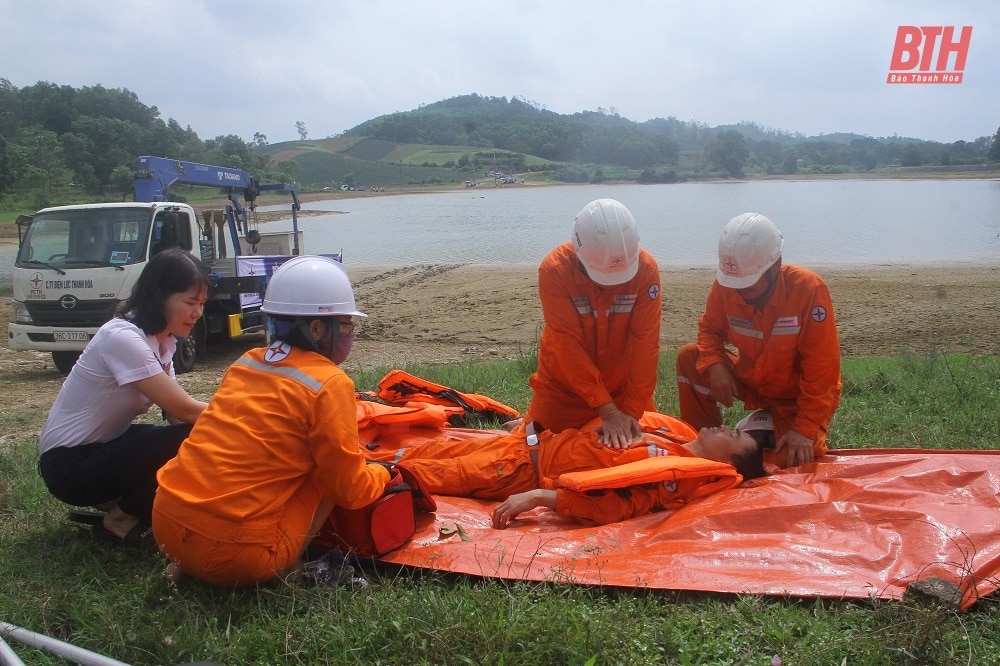 Diễn tập Phòng chống thiên tai và tìm kiếm cứu nạn, xử lý sự cố, an toàn, công nghệ thông tin năm 2024