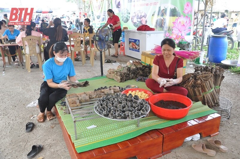 Unique production process of traditional craft village specialties of Tho Xuan district