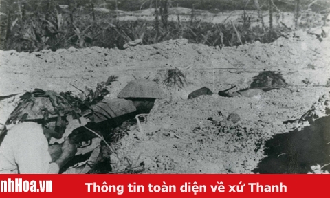 On April 16, 1954, our army surrounded stronghold 105.