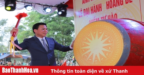 Lễ hội Đền thờ Lê Hoàn năm 2024, kỷ niệm 1019 năm ngày mất Anh hùng dân tộc Lê Hoàn