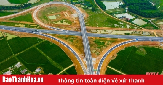 Hoàn thành các nút giao Thiệu Giang và Đồng Thắng với cao tốc Mai Sơn