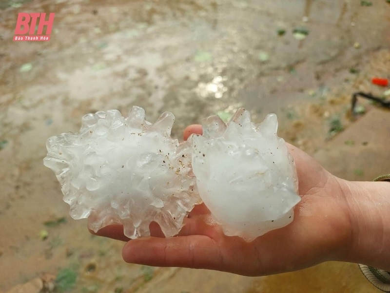 Granizo y tormentas eléctricas causan daños materiales en el distrito de Muong Lat