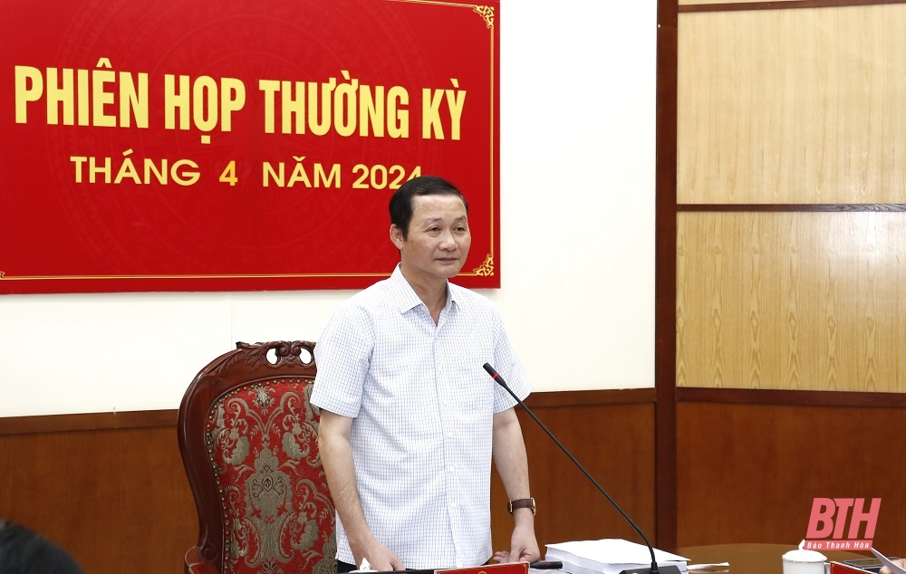 [Cập nhật] - UBND tỉnh họp phiên thường kỳ tháng 4/2024: Thảo luận và quyết định các nhiệm vụ trọng tâm phát triển kinh tế - xã hội tháng 5/2024 và một số nội dung quan trọng khác