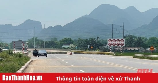 Tạm dừng khai thác 2 nút giao Đồng Thắng và Thiệu Giang thuộc tuyến đường bộ cao tốc Bắc - Nam phía Đông đoạn Mai Sơn