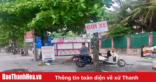 TP Sầm Sơn bố trí 19 bãi trông, giữ xe phục vụ du lịch hè 2024