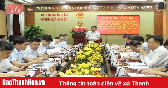 Tăng cường quản lý Nhà nước về phát triển du lịch và sẵn sàng cho khai mạc Lễ hội Du lịch biển Hải Tiến năm 2024