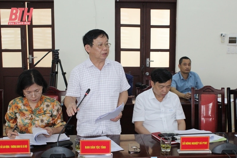 Ba Thuoc implementa el Programa 1719 para garantizar el progreso