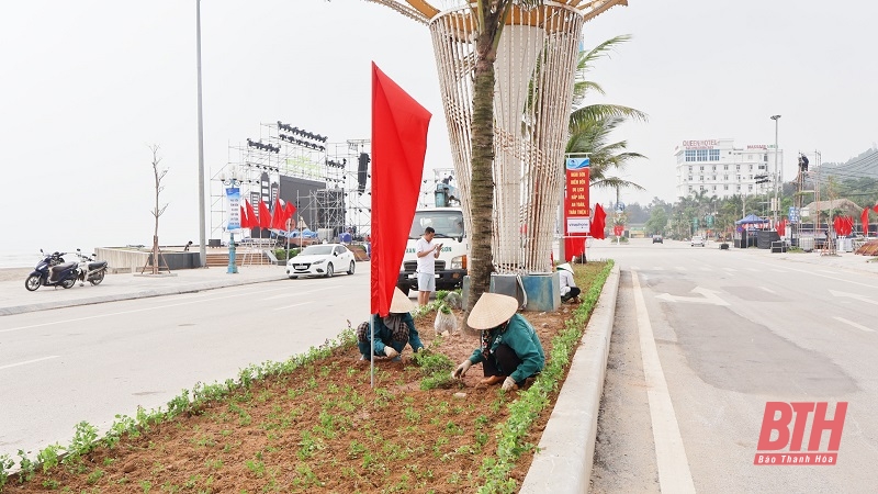 Cơ bản hoàn tất công tác chuẩn bị khai mạc Lễ hội du lịch biển Nghi Sơn năm 2024