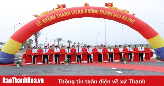 Thiệu Hóa khánh thành và khởi công các dự án giao thông quan trọng