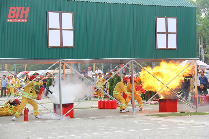 Firefighting and rescue competition 