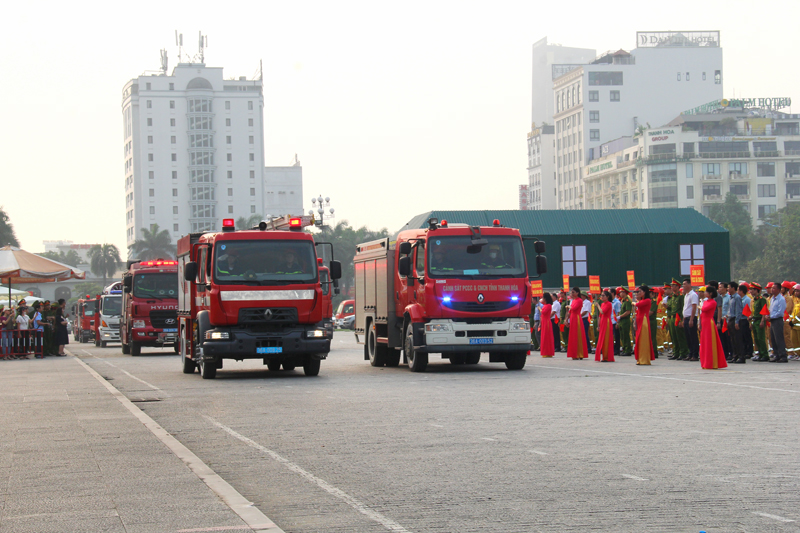 Firefighting and rescue competition 