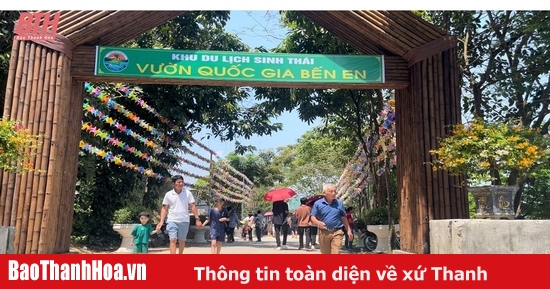 Vườn quốc gia Bến En hấp dẫn du khách trong kỳ nghỉ lễ