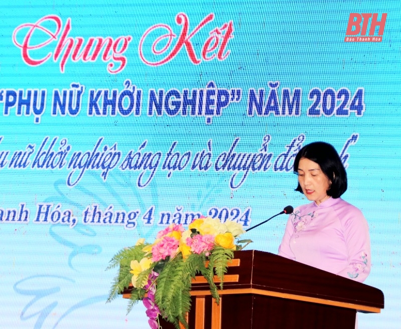 Chung kết cuộc thi “Phụ nữ khởi nghiệp” năm 2024