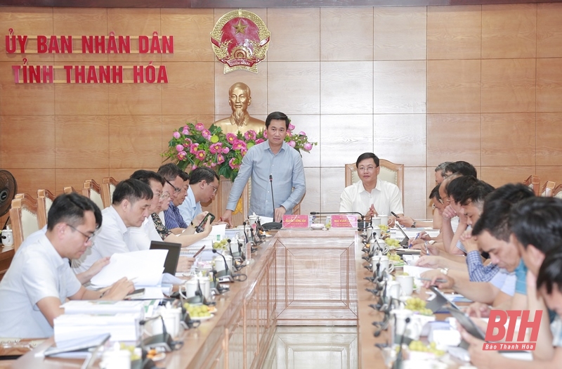 Assessment of the current status of urban development and planned establishment of wards in Thanh Hoa city