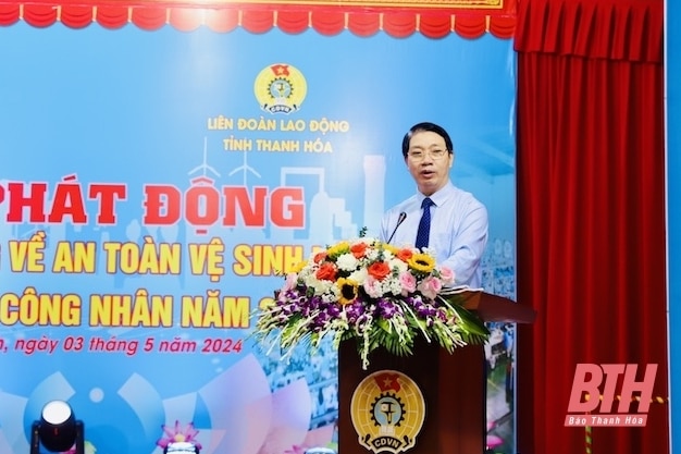 Phát động hưởng ứng “Tháng hành động về an toàn, vệ sinh lao động” và “Tháng Công nhân” năm 2024