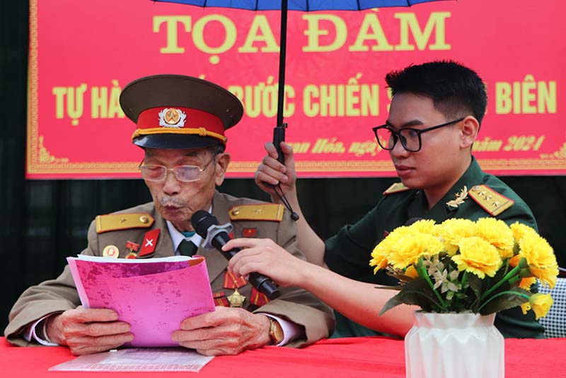 Quan Hóa: Tọa đàm “Tự hào - Tiếp bước chiến sỹ Điện Biên”