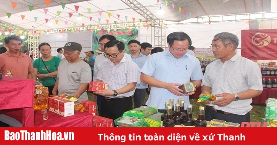 Khai mạc Phiên chợ thực phẩm an toàn năm 2024 tại huyện Thọ Xuân