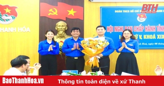 Tỉnh đoàn Thanh Hoá có tân Phó Bí thư