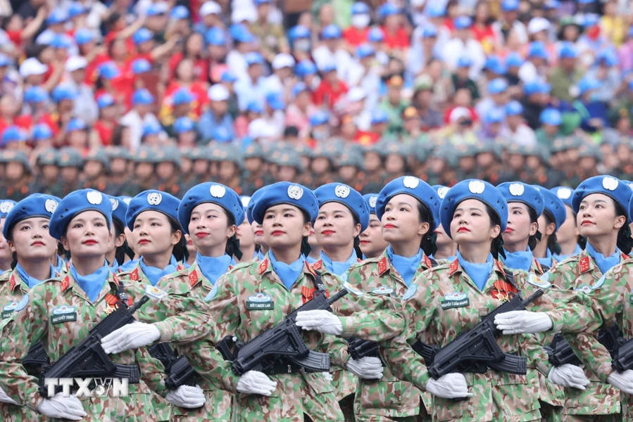 Hào hùng Lễ diễu binh, diễu hành kỷ niệm 70 năm Chiến thắng Điện Biên Phủ