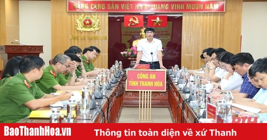 Giám sát công tác quản lý Nhà nước đối với một số ngành, nghề đầu tư kinh doanh có điều kiện về ANTT tại Công an tỉnh