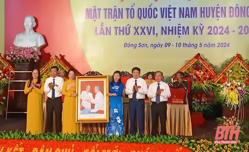 Đại hội đại biểu MTTQ huyện Đông Sơn lần thứ XXVI, nhiệm kỳ 2024-2029: Xây dựng huyện Đông Sơn sớm trở thành huyện kiểu mẫu 