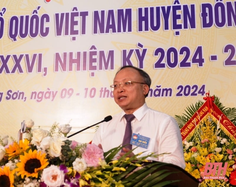 Đại hội đại biểu MTTQ huyện Đông Sơn lần thứ XXVI, nhiệm kỳ 2024-2029: Xây dựng huyện Đông Sơn sớm trở thành huyện kiểu mẫu 