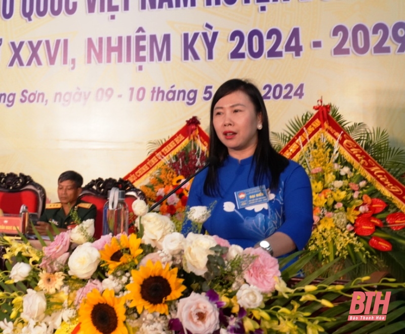 Đại hội đại biểu MTTQ huyện Đông Sơn lần thứ XXVI, nhiệm kỳ 2024-2029: Xây dựng huyện Đông Sơn sớm trở thành huyện kiểu mẫu 