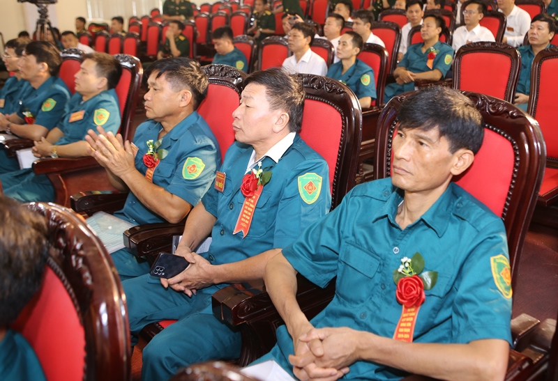 Emulation Congress of the Armed Forces of Dong Son District for the period 2019-2024