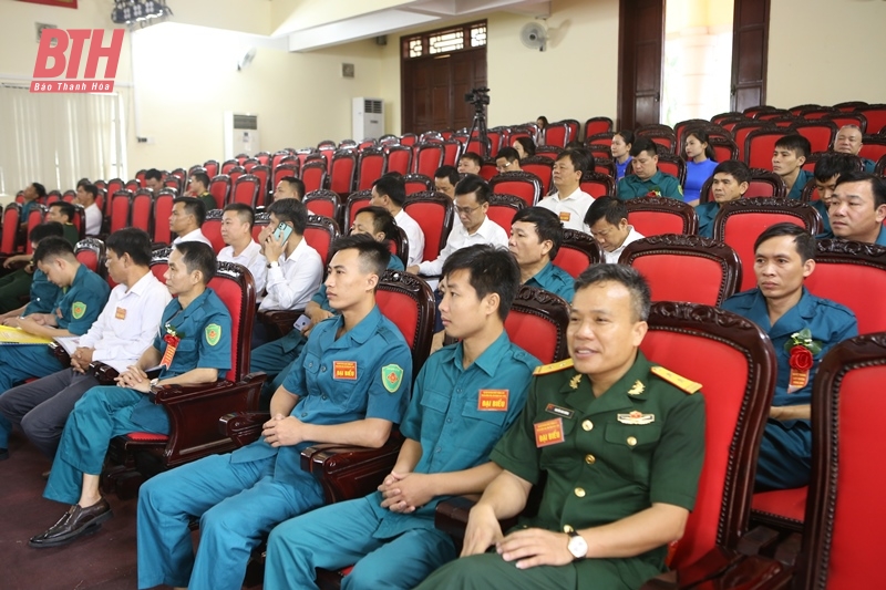 Emulation Congress of the Armed Forces of Dong Son District for the period 2019-2024