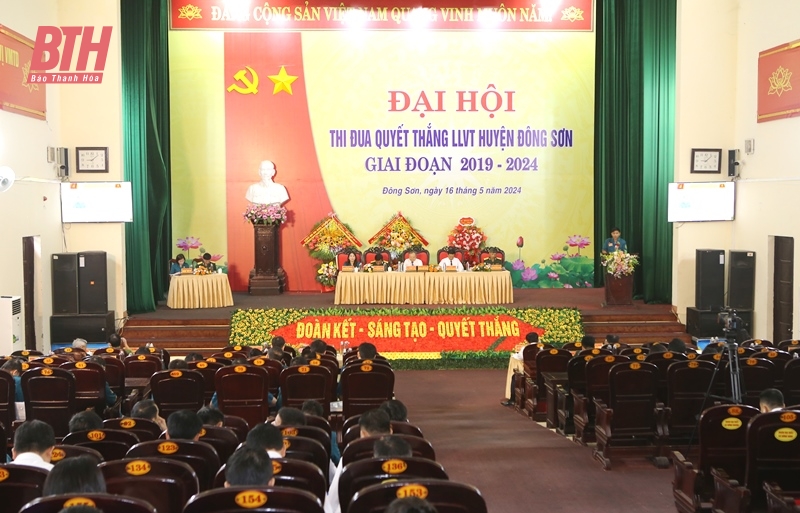 Emulation Congress of the Armed Forces of Dong Son District for the period 2019-2024