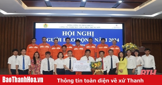 Trung Son Hydropower Company Limited가 2024년 노동대회를 개최합니다.