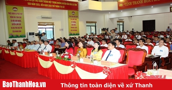 Đổi mới, nâng cao hiệu quả hoạt động, vì mục tiêu xây dựng huyện Thọ Xuân trở thành thị xã trước năm 2030