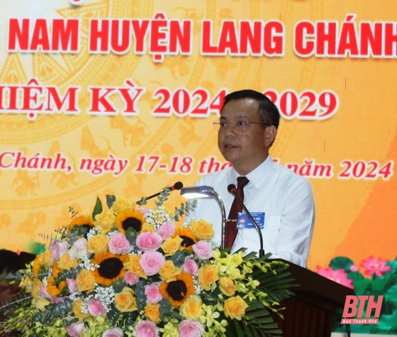 Đại hội đại biểu MTTQ huyện Lang Chánh lần thứ XVI, nhiệm kỳ 2024-2029