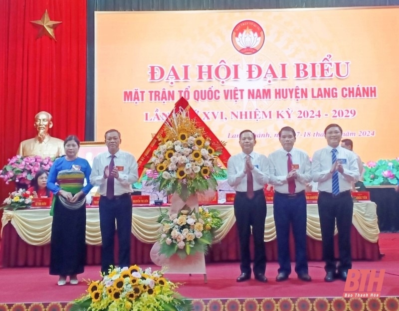 Đại hội đại biểu MTTQ huyện Lang Chánh lần thứ XVI, nhiệm kỳ 2024-2029