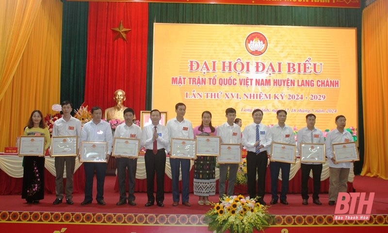 Đại hội đại biểu MTTQ huyện Lang Chánh lần thứ XVI, nhiệm kỳ 2024-2029