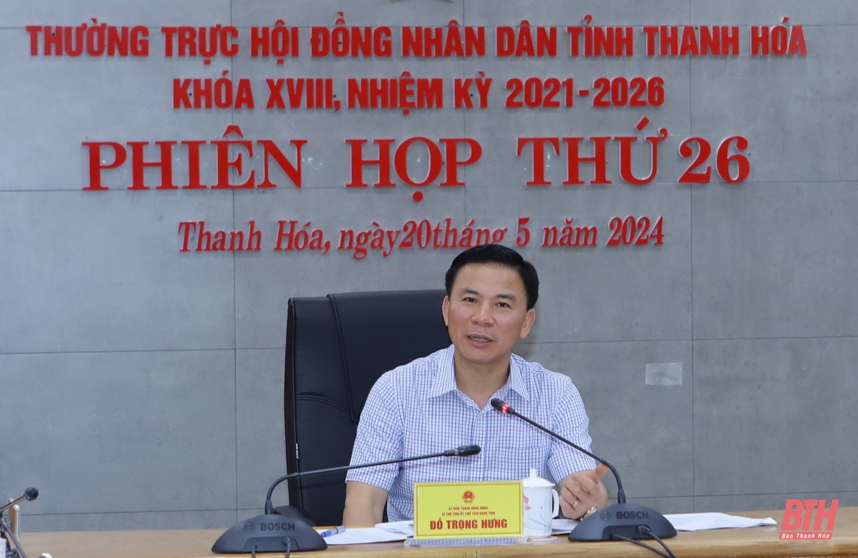 Thường trực HĐND tỉnh thống nhất chương trình kỳ họp thứ 19 và 20, khóa XVIII, nhiệm kỳ 2021-2026