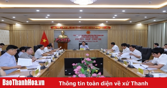 The Standing Committee of the Provincial People's Council agreed on the agenda of the 19th and 20th sessions, term XVIII, term 2021-2026.