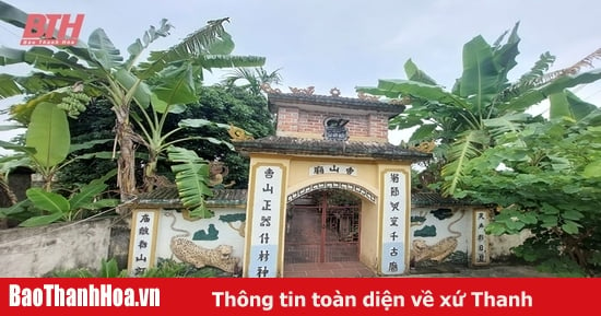 Dấu ấn Võ quan Tào sơn Hầu trên đất Ngàn Nưa