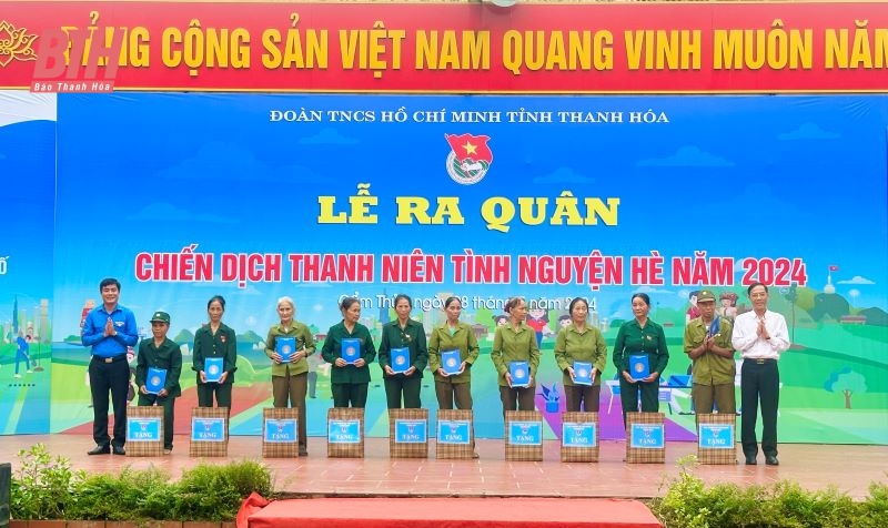 Ra quân Chiến dịch thanh niên tình nguyện hè năm 2024